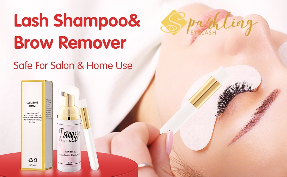 Private Label ripsmepikenduste puhastusvahend: Sparkling Eyelash®