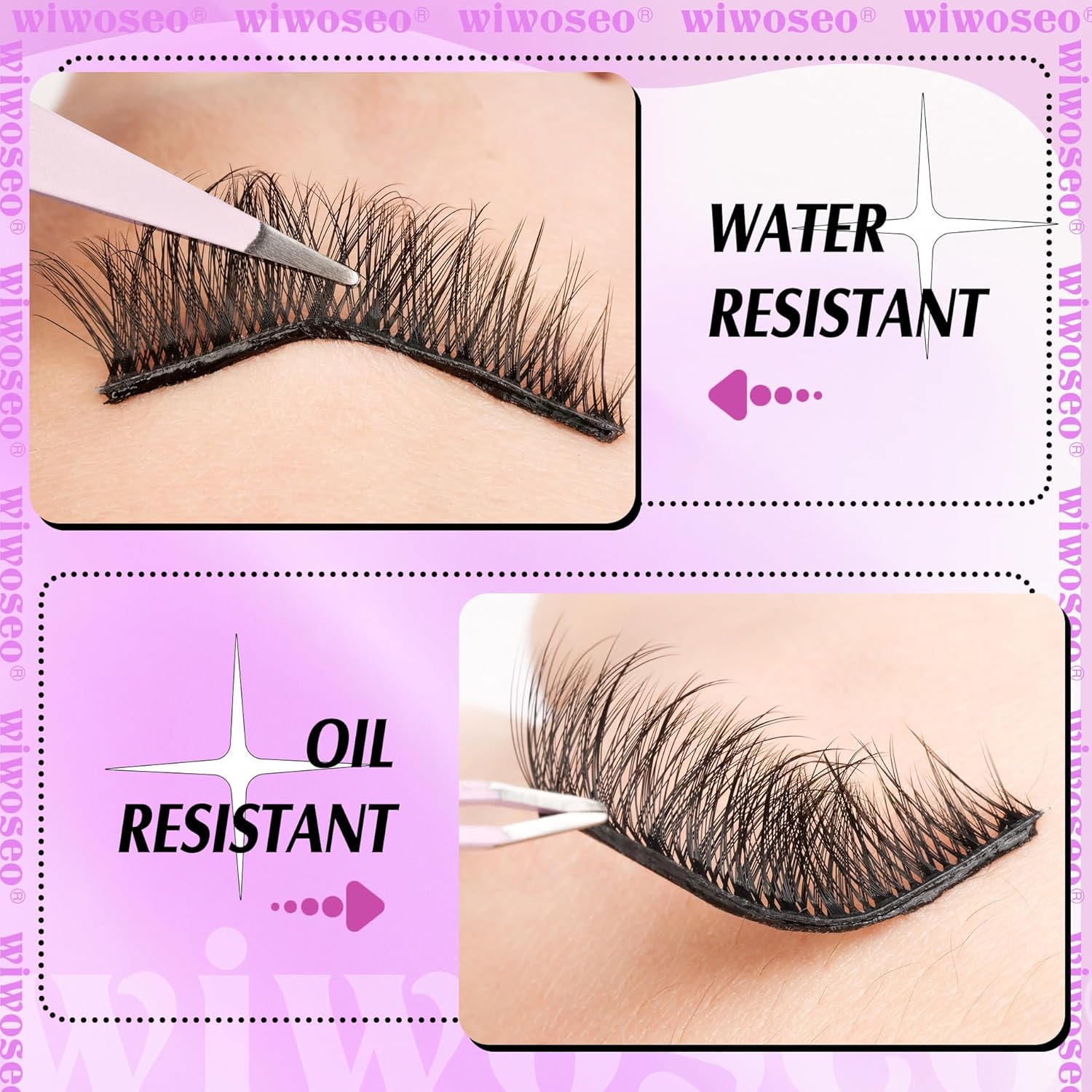 Pingdu Sparkling Eyelash® isekleepuvate ja kohevate ripsmete abil saavutage täiuslik välimus