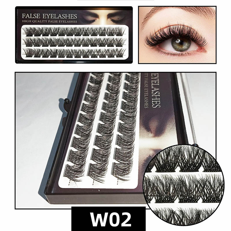 D Curl Lash pikendamise klastrid