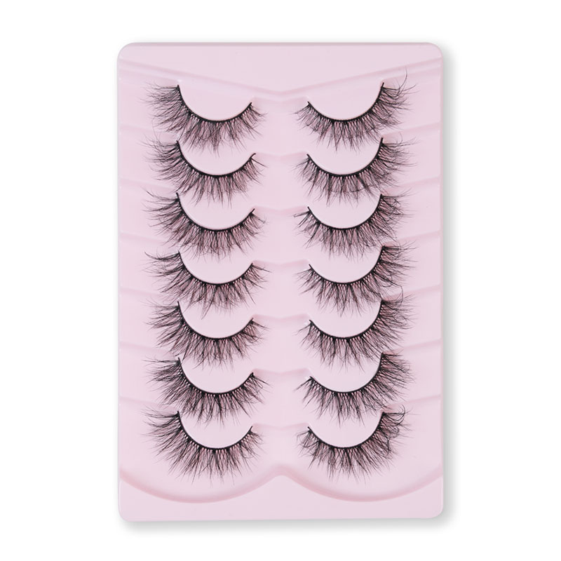 3D Wispy Strip Lashes võltsripsmed