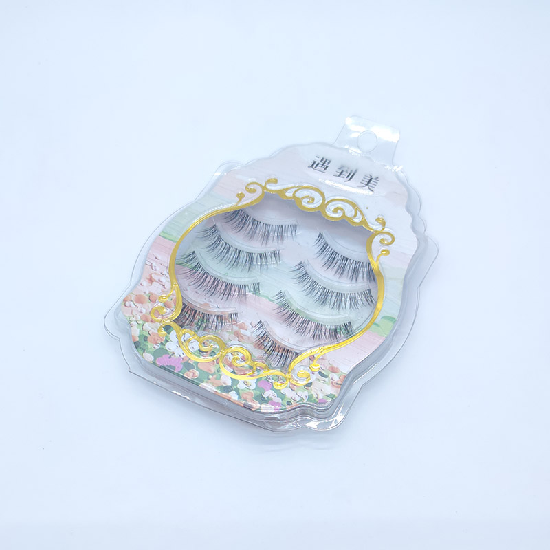 4 Pairs Clear Invisible Band Kunstripsmed Cartoon Anime Eyes