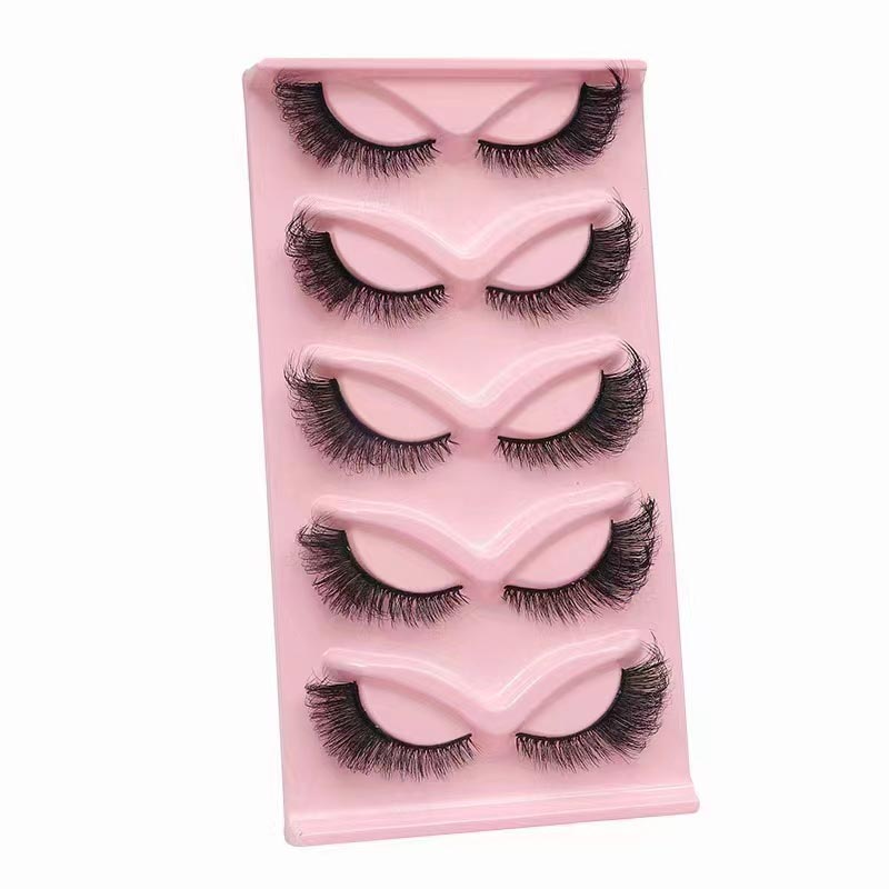 Cat Eye Lashes Wispy kunstripsmed Loomulik välimus
