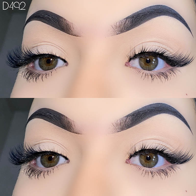 5 Paari Wispy Lashes Natural Look tiivulised ripsmed 7mm-17mm