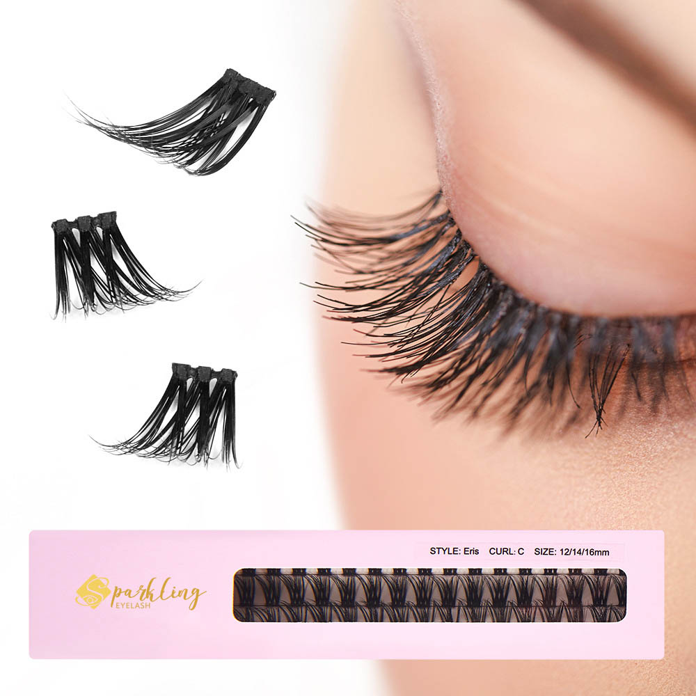 DIY ripsmepikendus D Curl pikad individuaalsed ripsmed