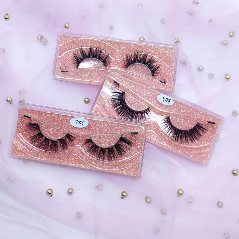 Magnetic Eyelashes neli ankrut Natural Look 1 Pair pakk